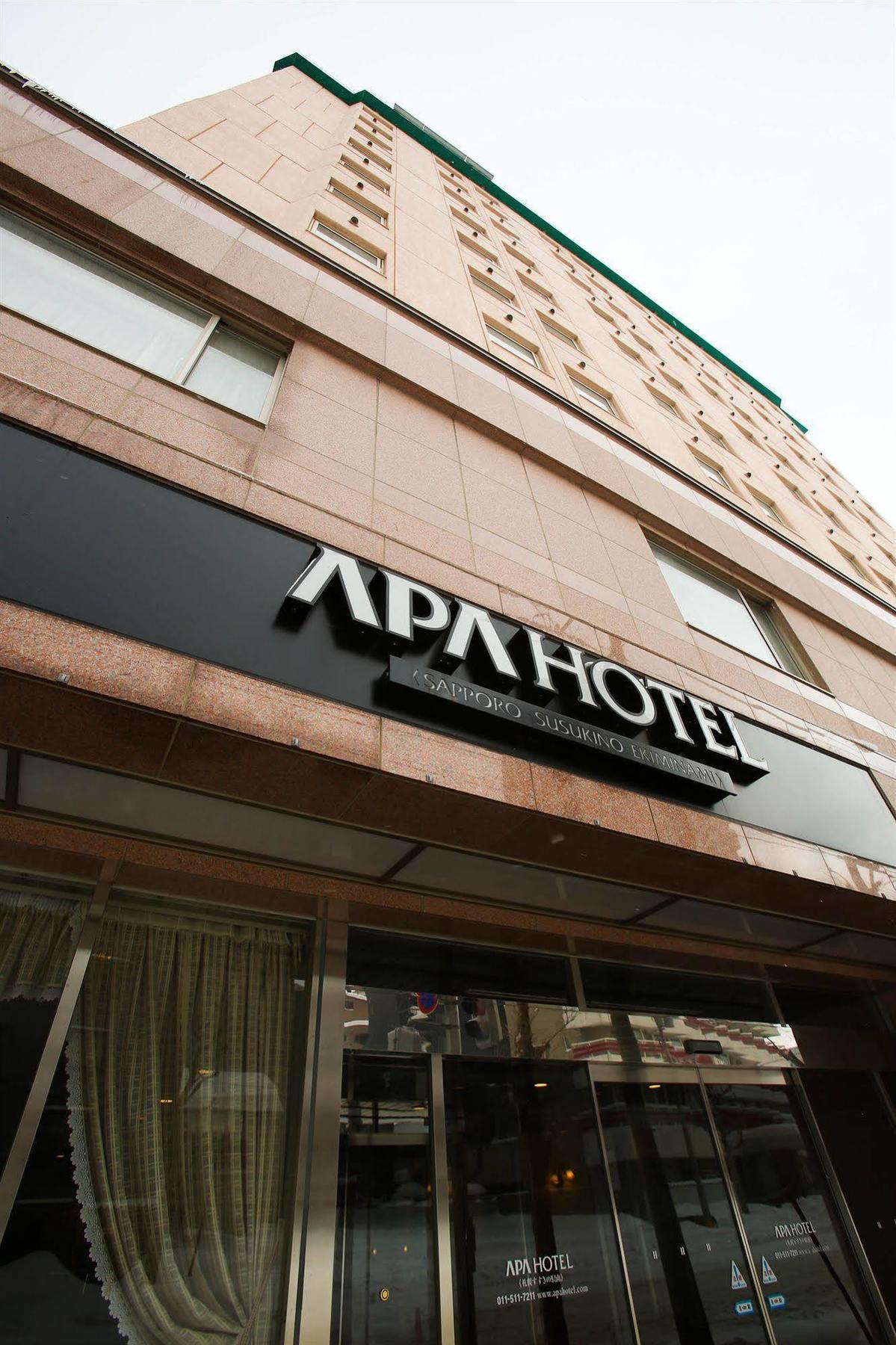 Apa Hotel Sapporo Susukino Eki Minami Exterior foto